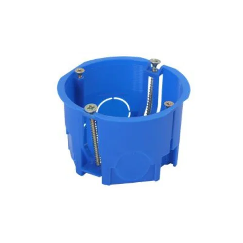 Коробка установочная приборная для полых стен с пластмассовыми лапками Коробка установочная приборная для полых стен с пластмассовыми лапками